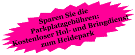 Kostenloser Hol- und Bringdienst zum Heidepark!